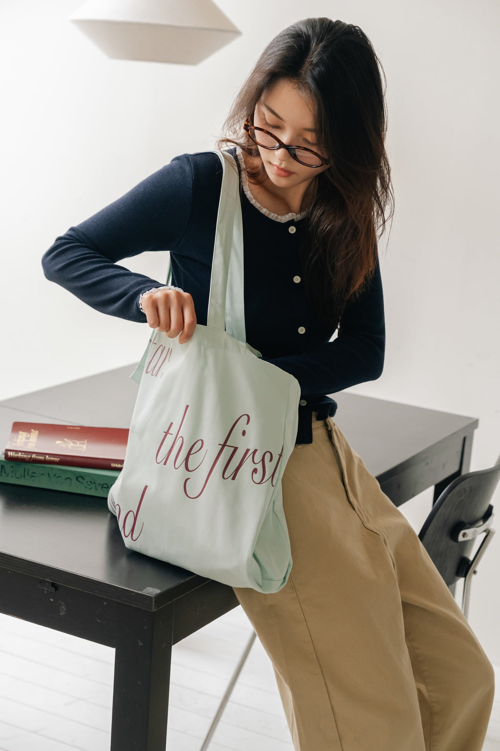Everyday Big T-Bag-L.BLUE