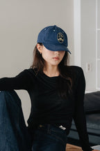 Lace Cap-NAVY