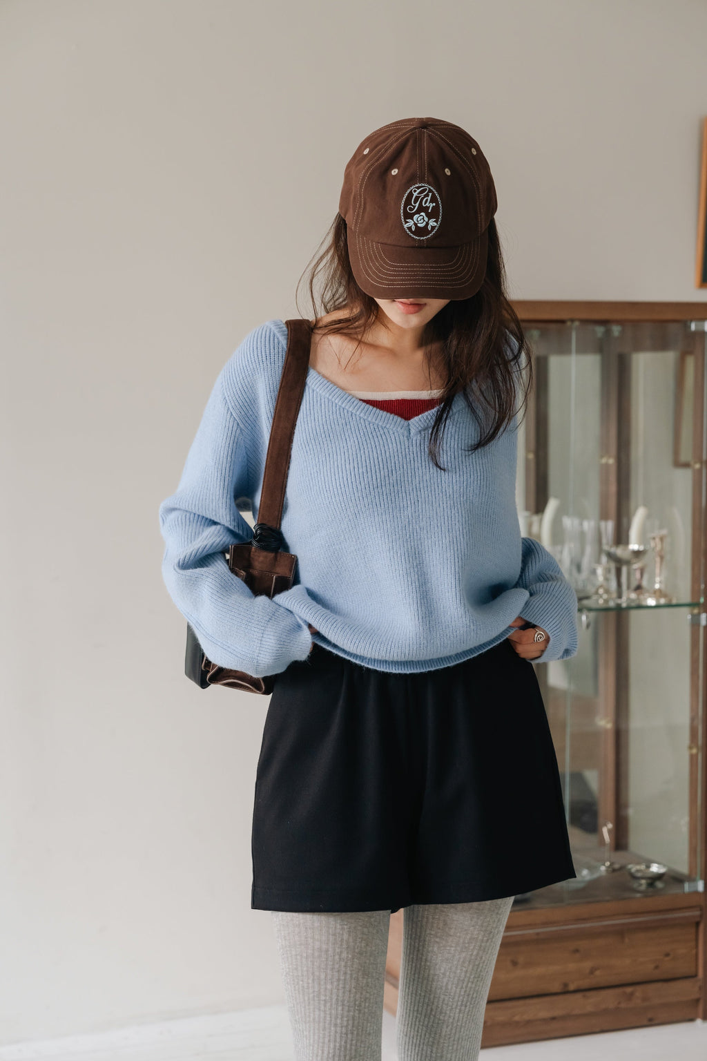 Lace Cap-BROWN