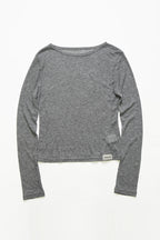 Layered basic tops-GREY