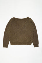 Soft Layered Knit Set-BROWN