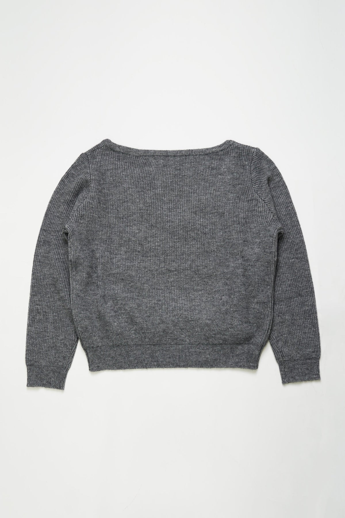 Soft Layered Knit Set-GREY