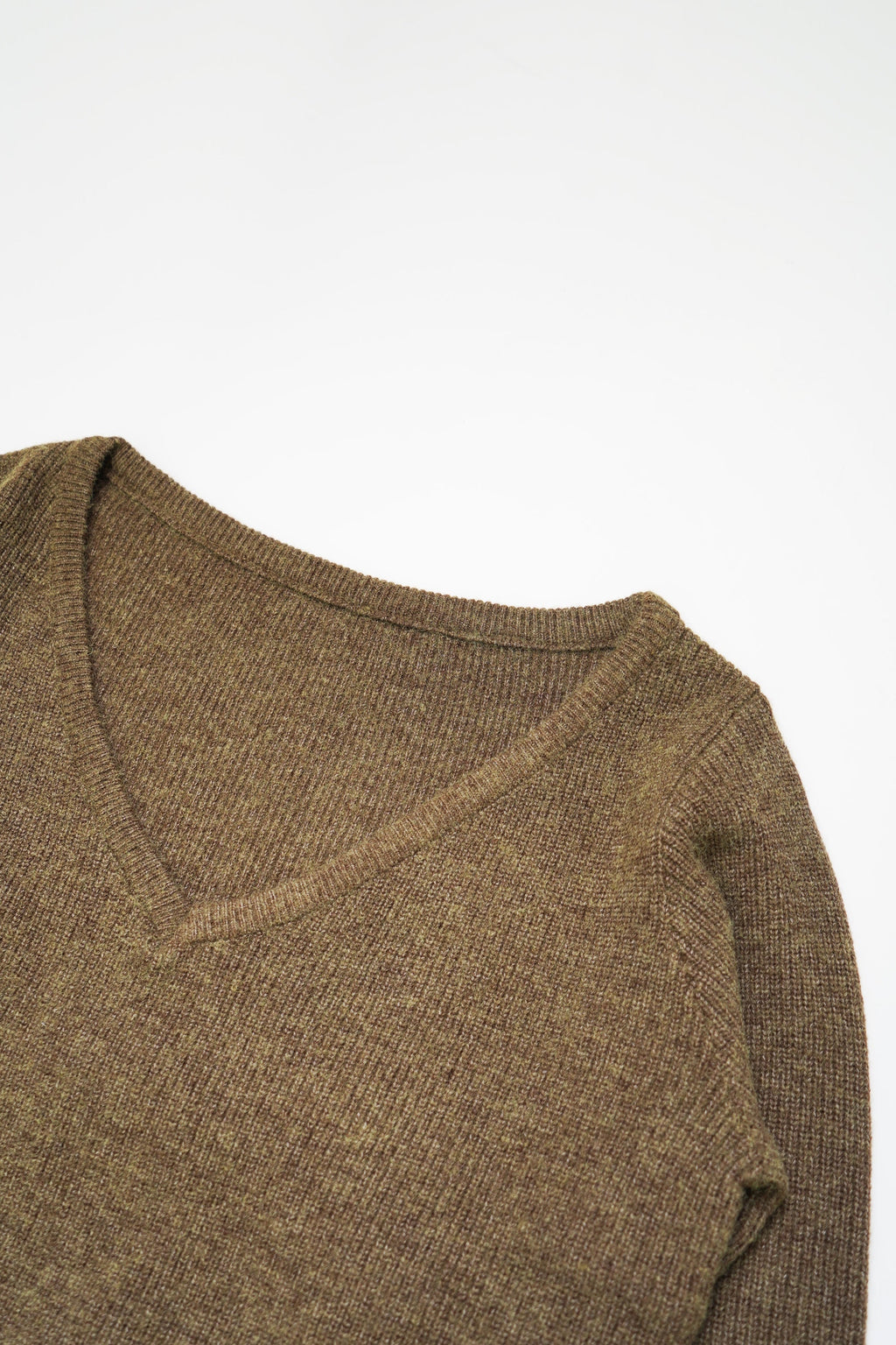Soft Layered Knit Set-BROWN