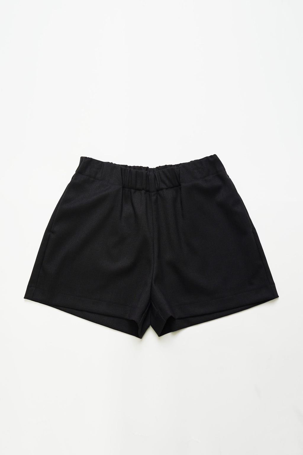 Back Frill Shorts-GREY