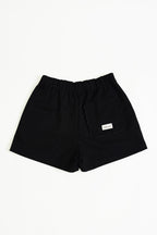 Back Frill Shorts-GREY